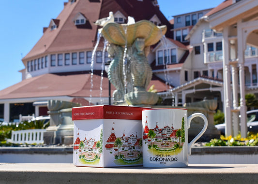 Hotel del Coronado - Signature Watercolor Boxed Mug